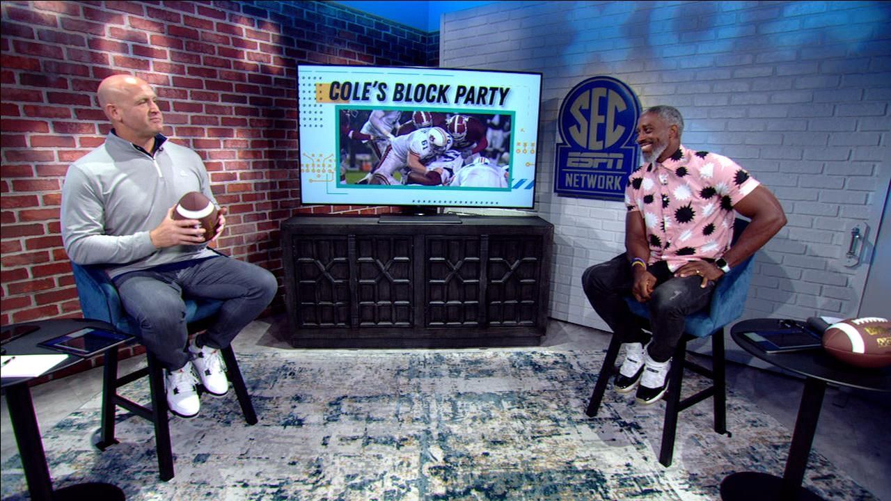 Cole's Block Party: 'He's taking him to the stands'