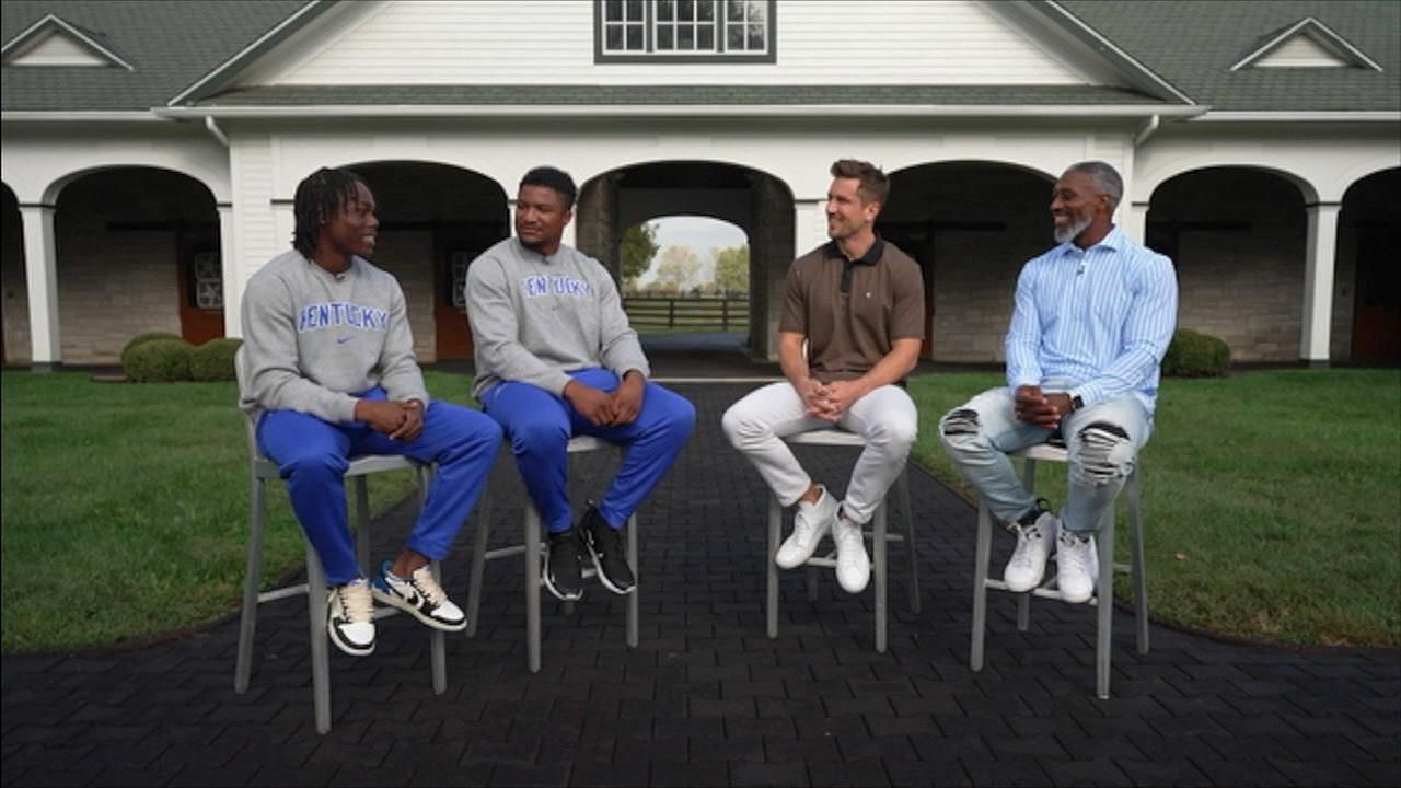 Kentucky duo off to the races to discuss season goals