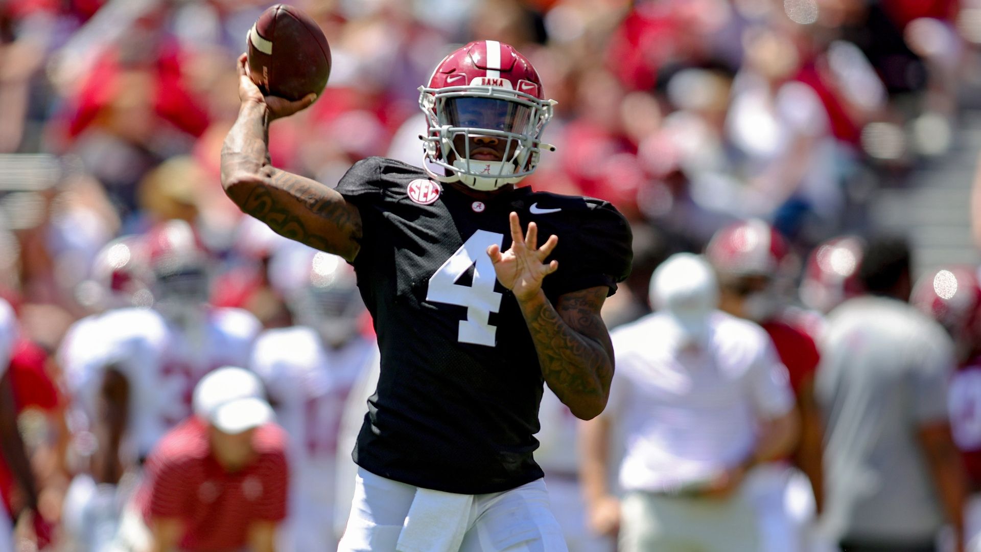 Cubelic talks Milroe, Alabama's QB situation for Week 1
