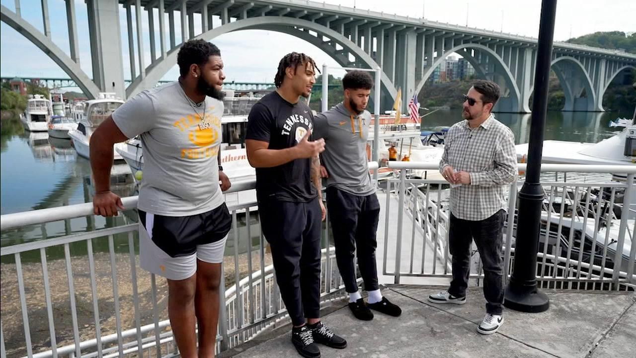 McGee spends time with No. 19 Tennessee seniors