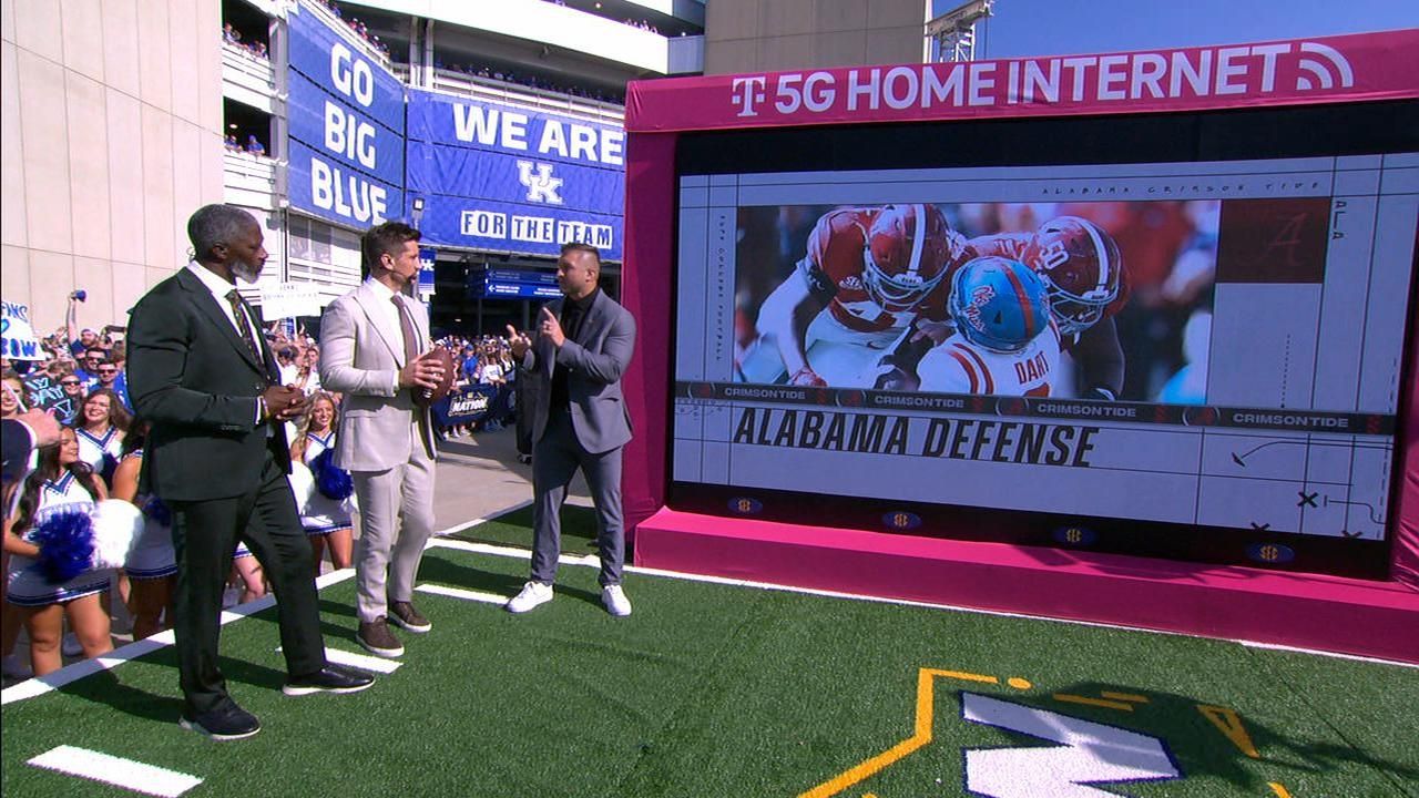 No. 12 Alabama defense is making a statement